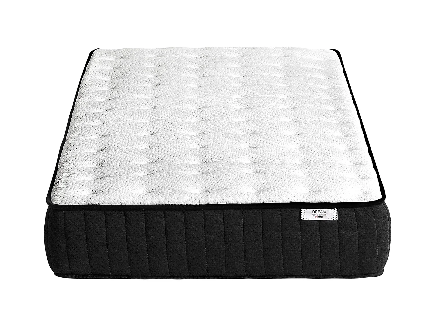 Colchón de muelles ensacados medio de poliéster 80 x 200 cm DREAM