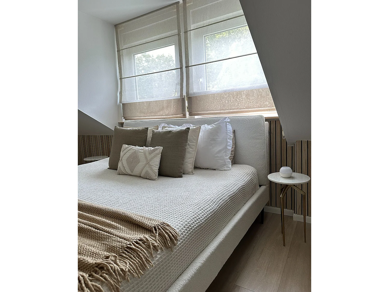 Table d'appoint TILPA Marbre Blanc