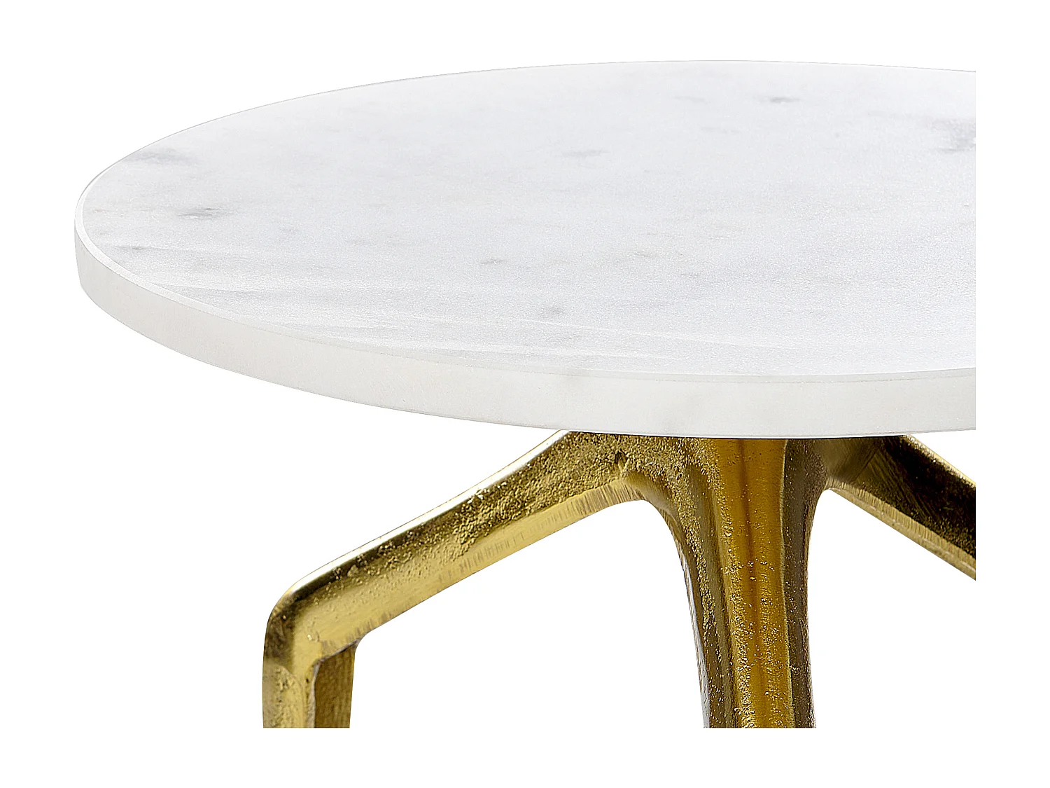 Table d'appoint TILPA Marbre Blanc