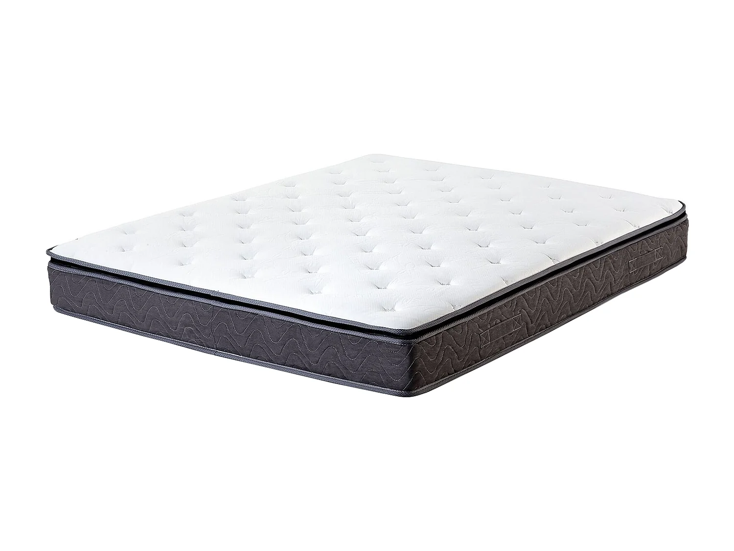 Matelas à ressorts ensachés en latex JOY Moyennement ferme 160 x 200 cm