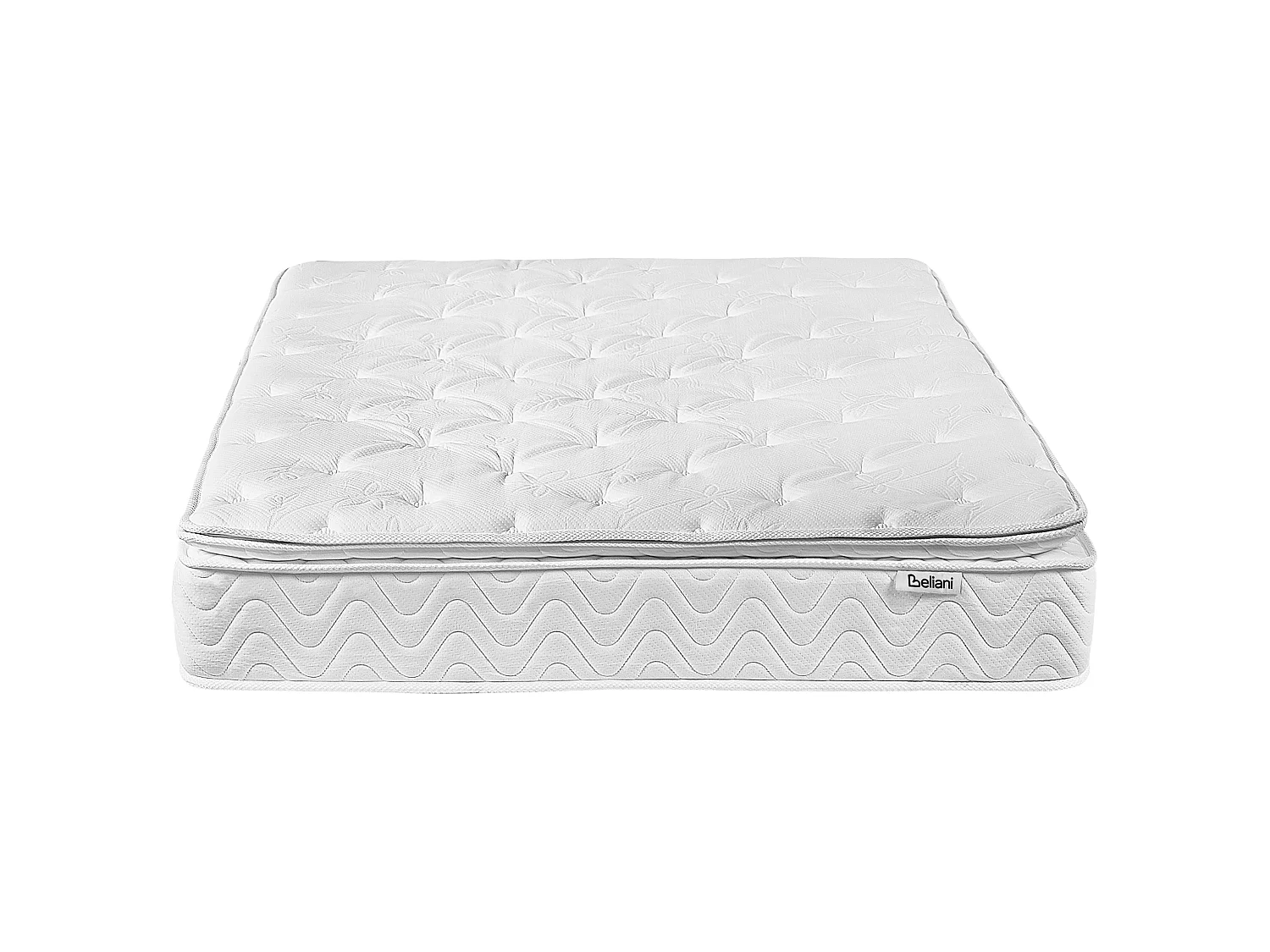 Matelas à ressorts ensachés en mousse à mémoire de forme LUXUS Moyennement ferme 140 x 200 cm