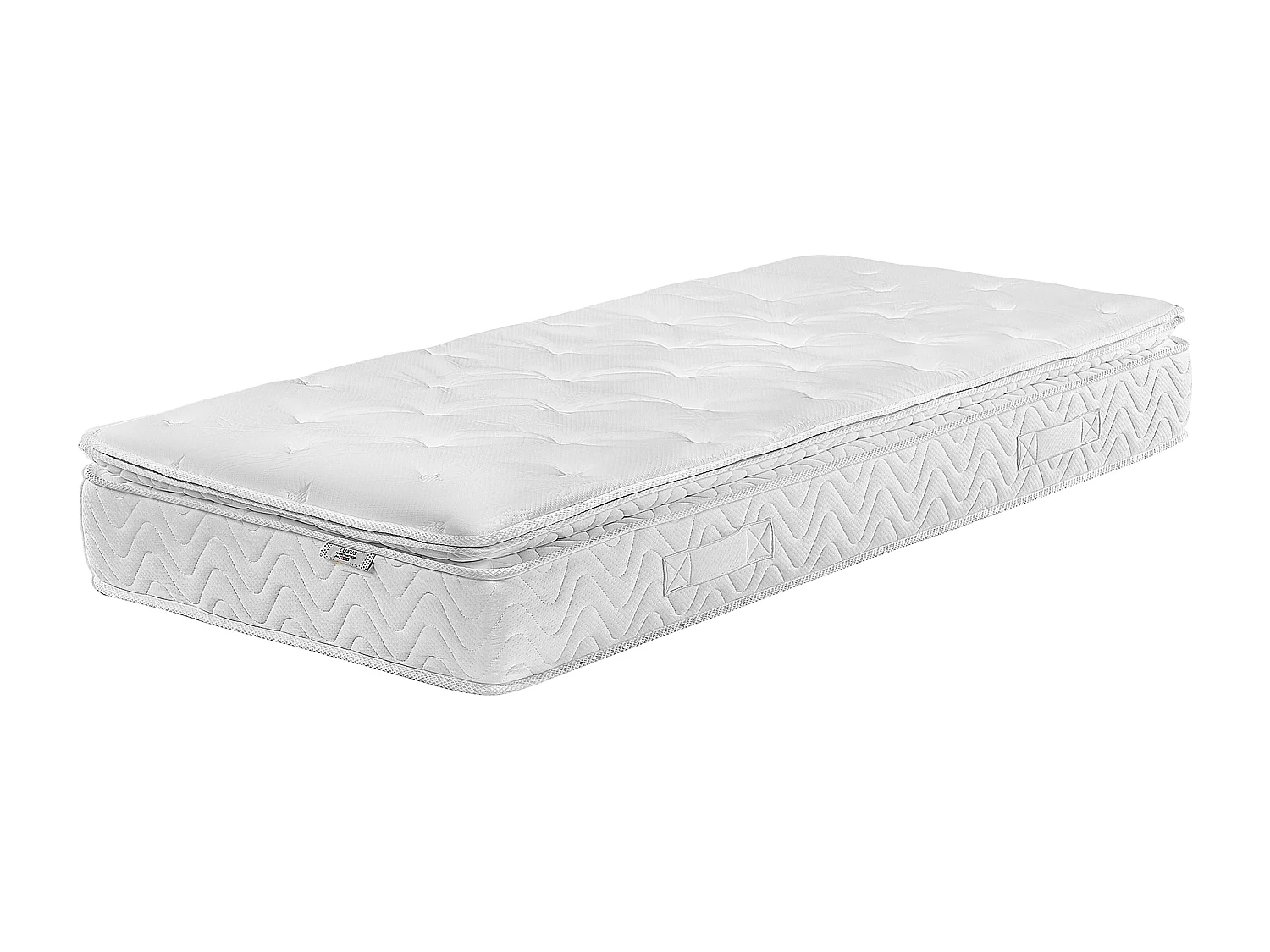Matelas à ressorts ensachés en mousse à mémoire de forme LUXUS H2/3 Moyen 90 x 200 cm