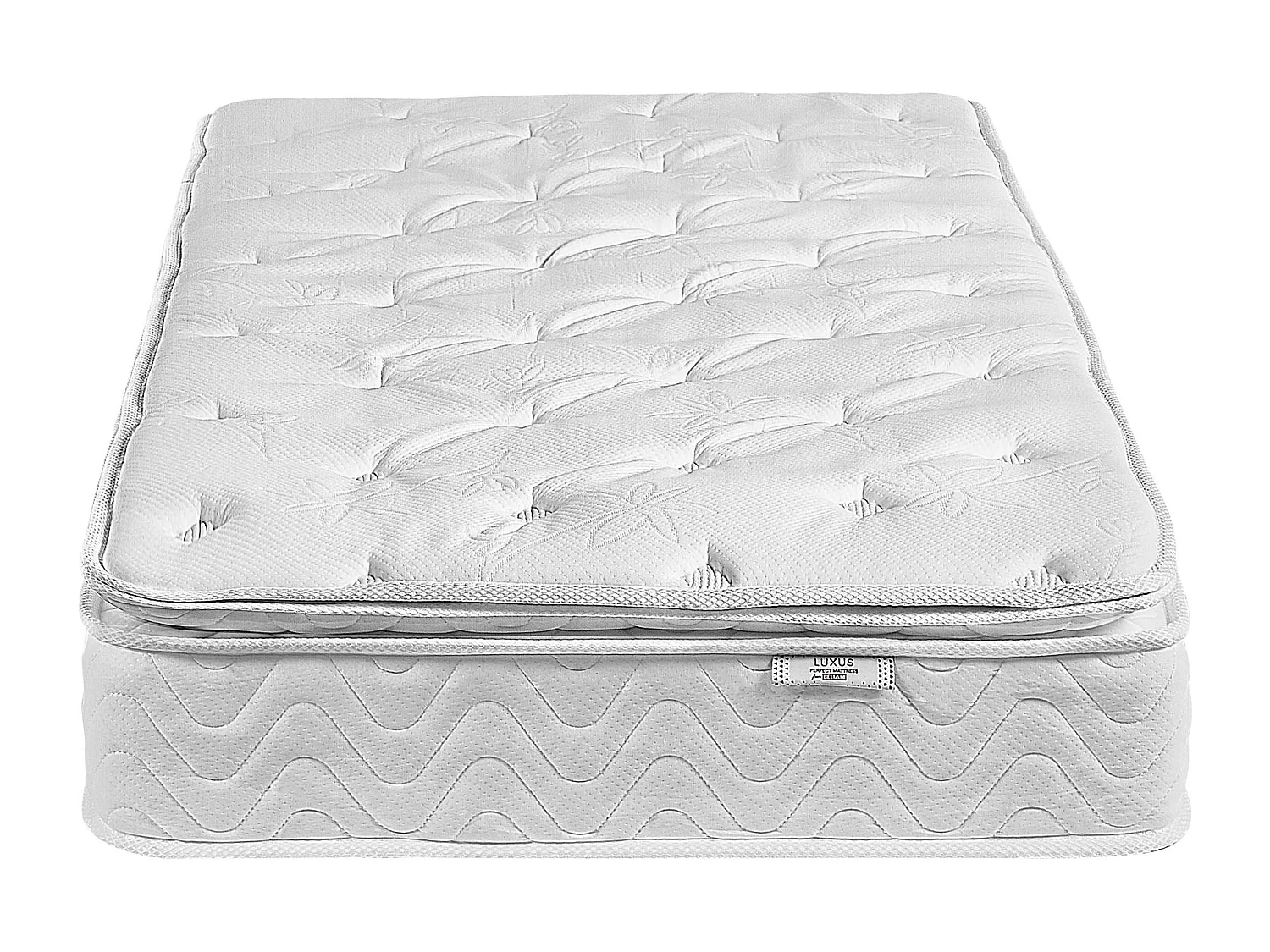 Matelas à ressorts ensachés en mousse à mémoire de forme LUXUS H2/3 Moyen 90 x 200 cm