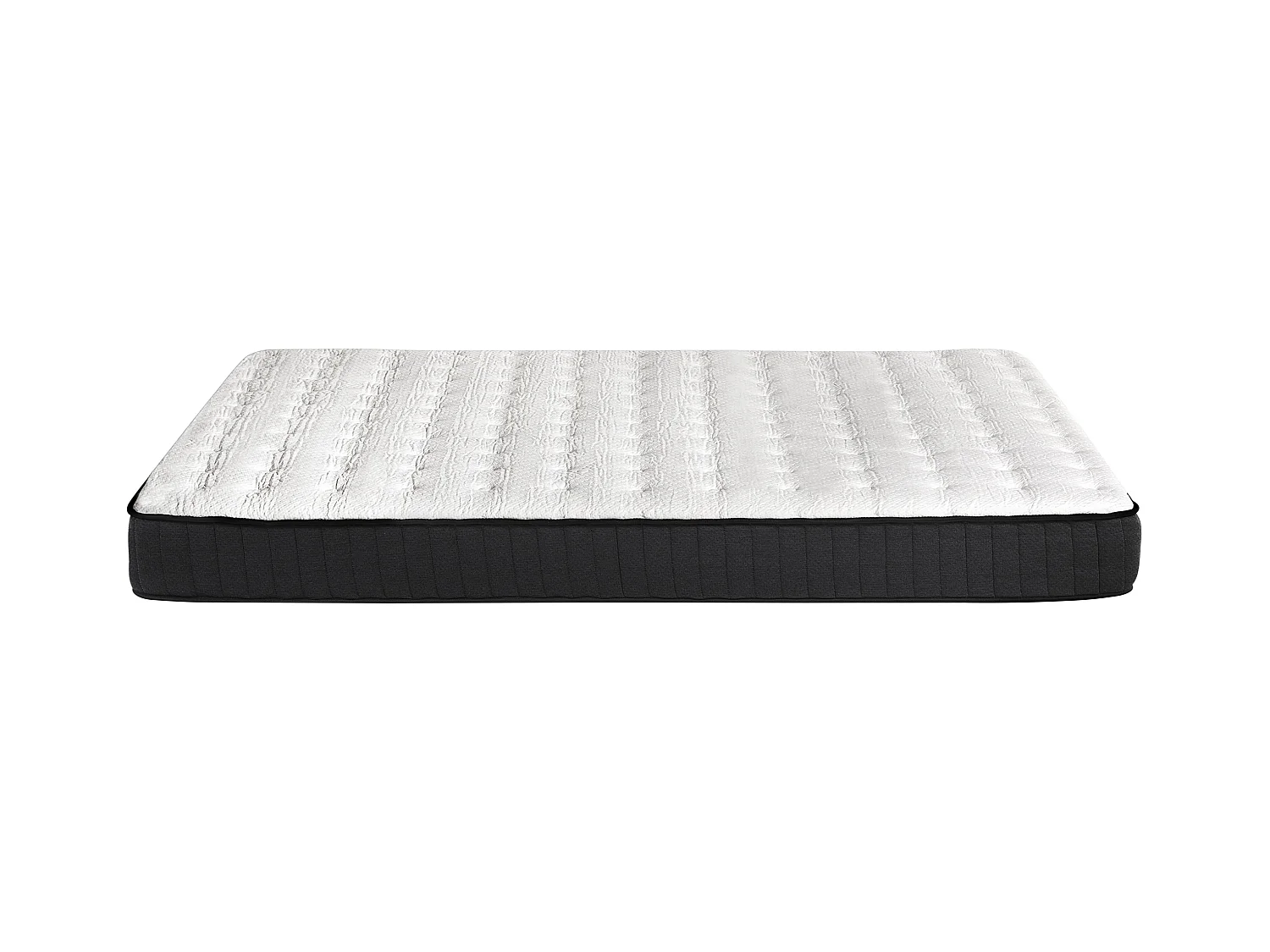 Fest Matratze Taschenfederkern 140 x 200 cm weiß/schwarz Dream