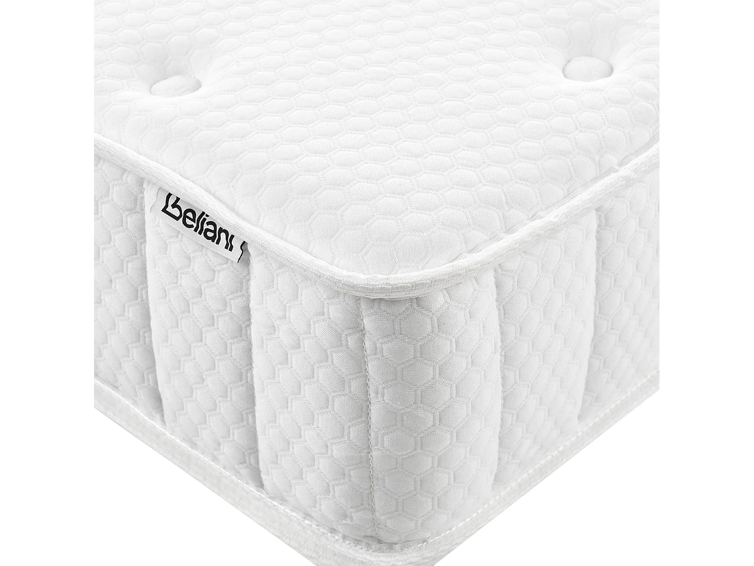 Materasso a molle insacchettate Medio/Duro 90 x 200 cm DUO