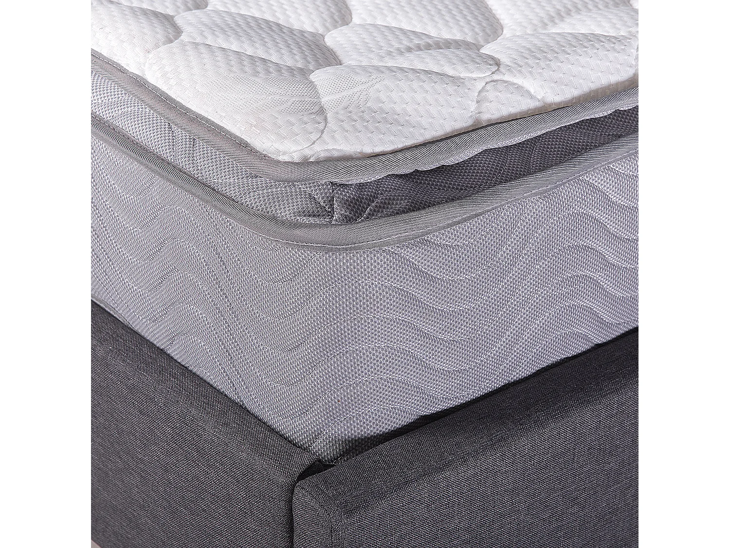 Pocketveringmatras 90 x 200 cm stevig SPLENDOUR