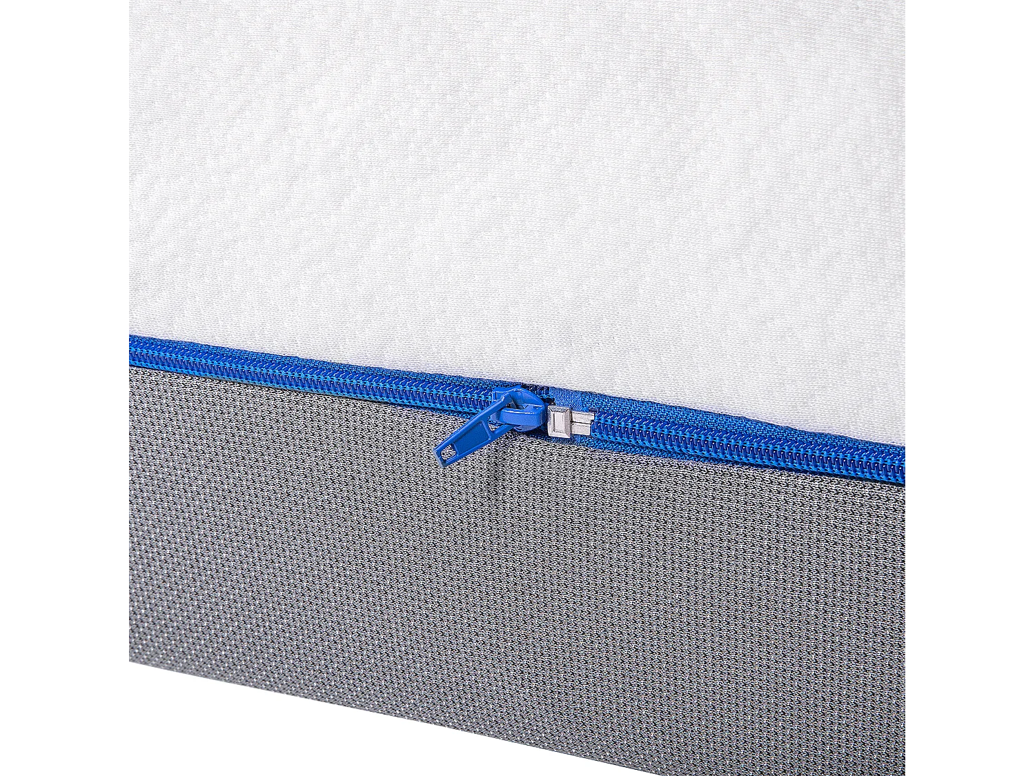 Bequeme Matratze Doppelfarbe weiß/grau Memory Schaum hart 80 x 200 cm Glee