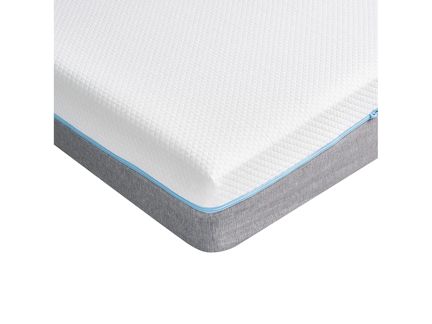 Traagschuimmatras met afneembare hoes 80 x 200 cm stevig GLEE