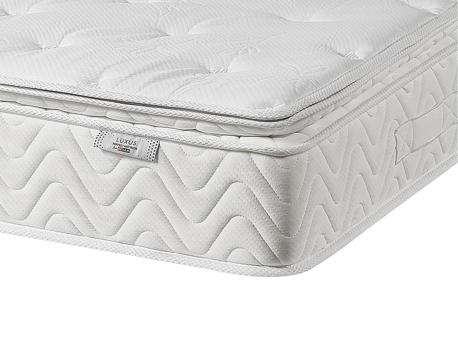 Matelas à ressorts ensachés en mousse à mémoire de forme LUXUS H2/3 Moyen 160 x 200 cm