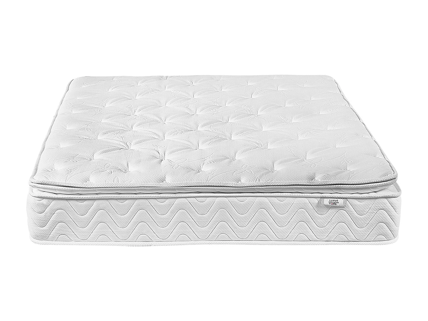 Traagschuim pocketvering matras LUXUS Middelhard 160 x 200 cm