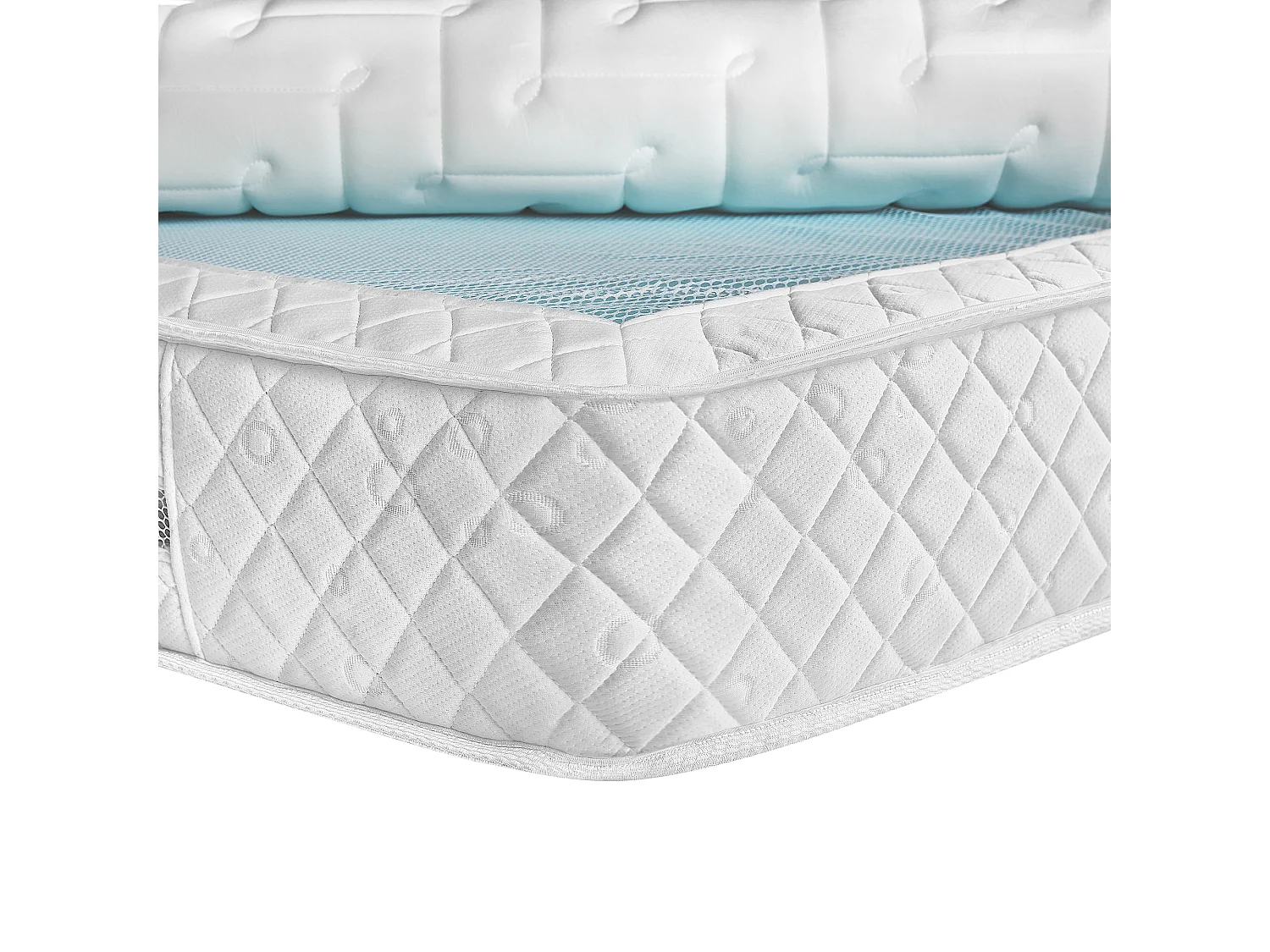 Pocketveringmatras met afneembare hoes 90 x 200 cm hard GLORY