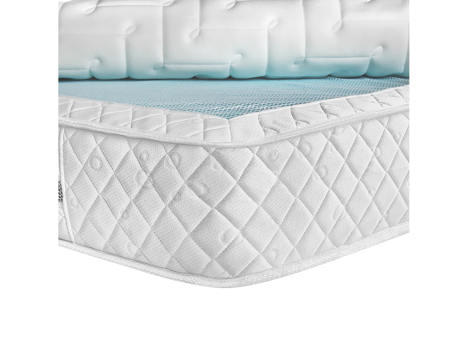 Matelas à ressorts ensachés ferme 90 x 200 cm GLORY