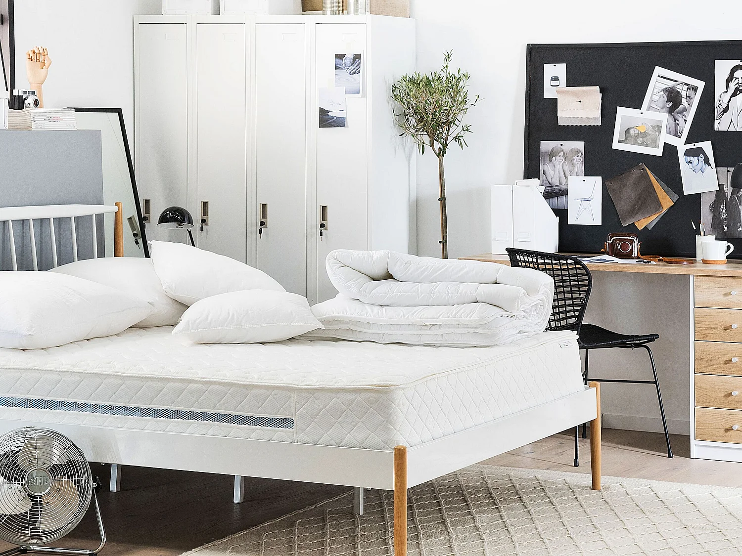 Traagschuim pocketvering matras GLORY Middelhard 160 x 200 cm