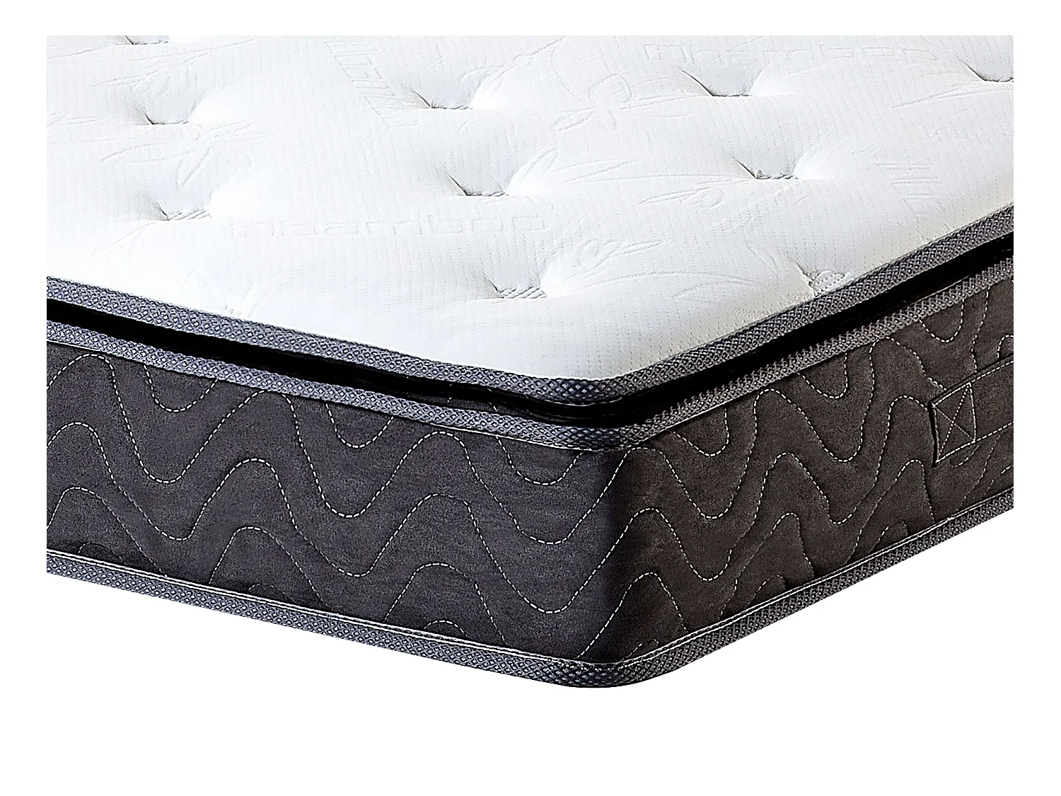 Matelas à ressorts ensachés en latex JOY H2/3 Moyen 90 x 200 cm