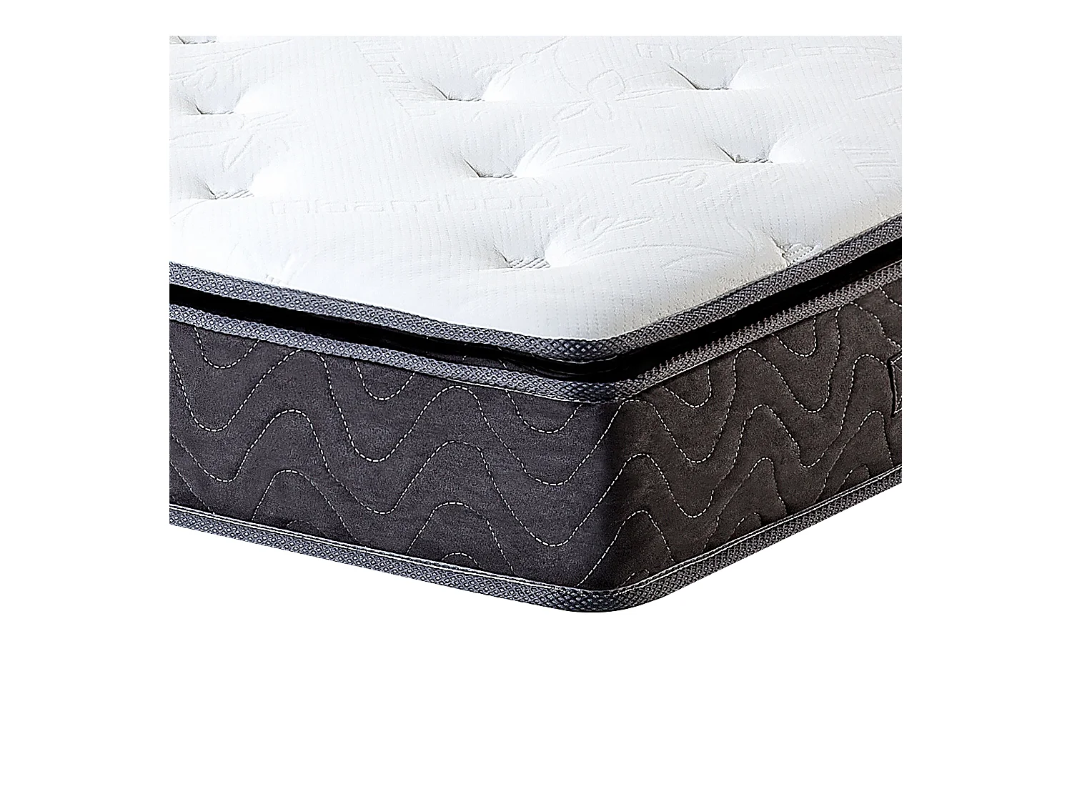 Matelas à ressorts ensachés en latex JOY H2/3 Moyen 90 x 200 cm