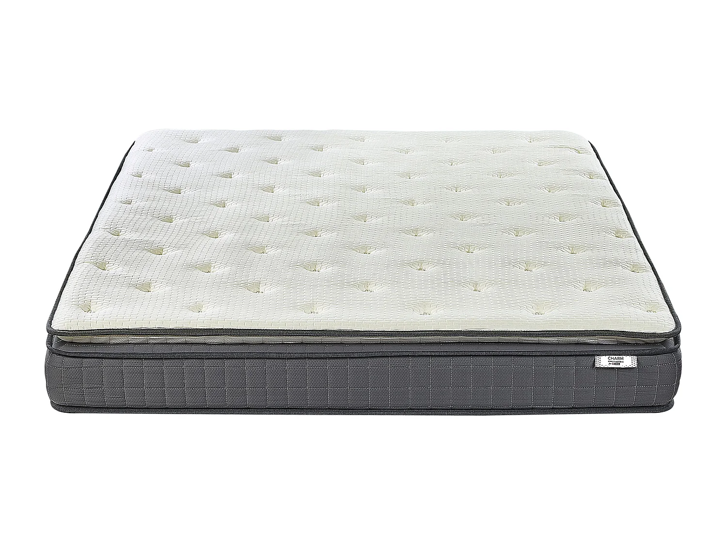 Bequeme Matratze mit Memory-Schaum und Bambusbezug hard 140 x 200 cm Charm