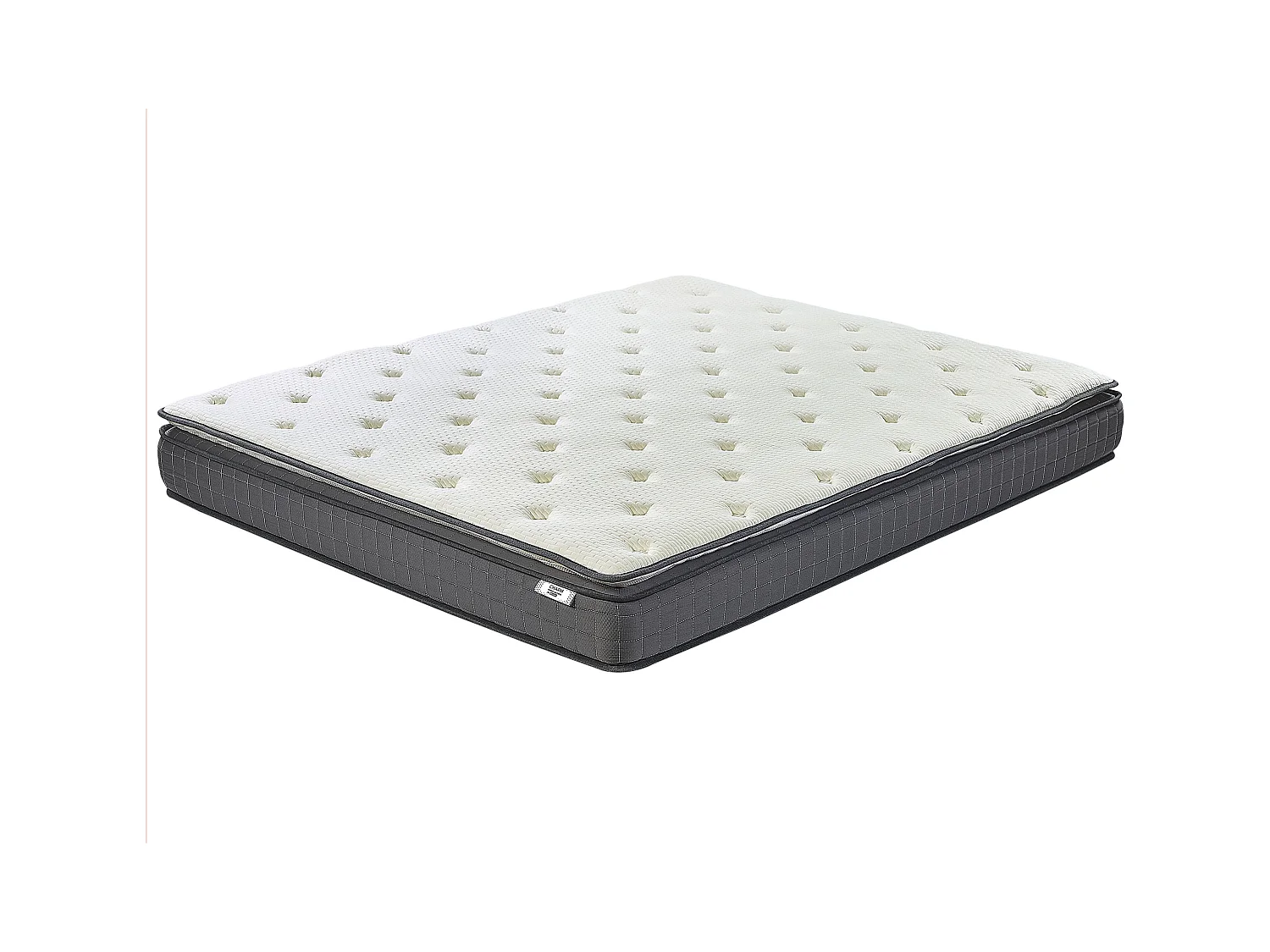 Bequeme Matratze mit Memory-Schaum und Bambusbezug hard 160 x 200 cm Charm