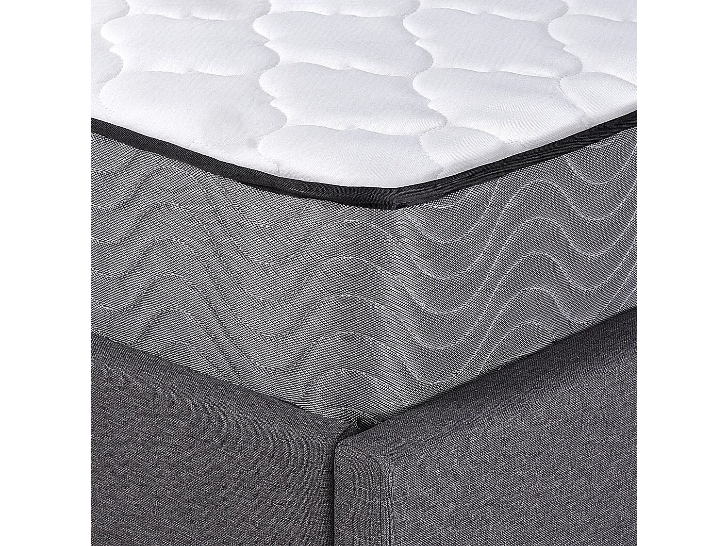 Bequeme Taschenfederkernmatratze medium beige creme 80 x 200 cm Bliss