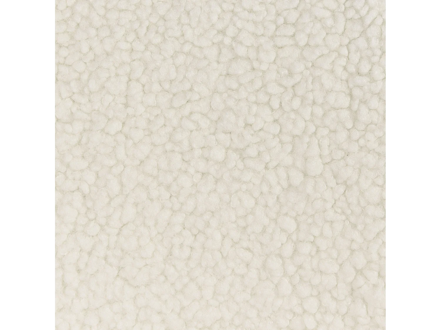 Silla mecedora ANASET Bouclé Blanco