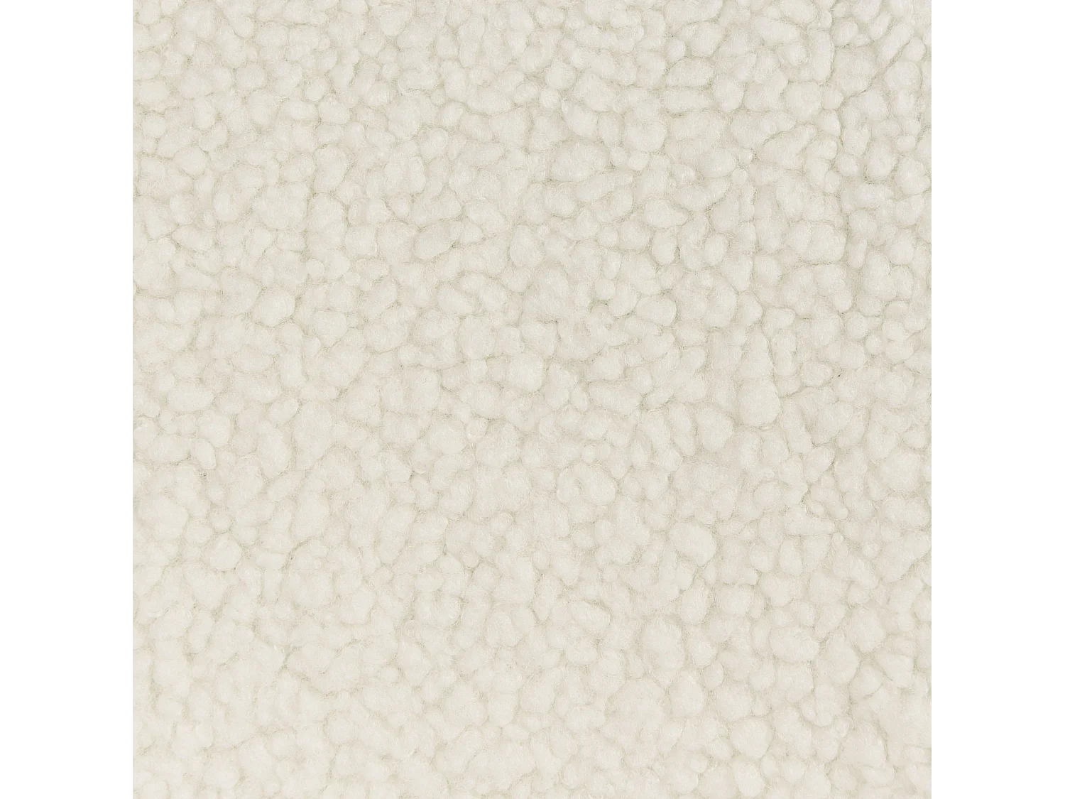 Silla mecedora ANASET Bouclé Blanco