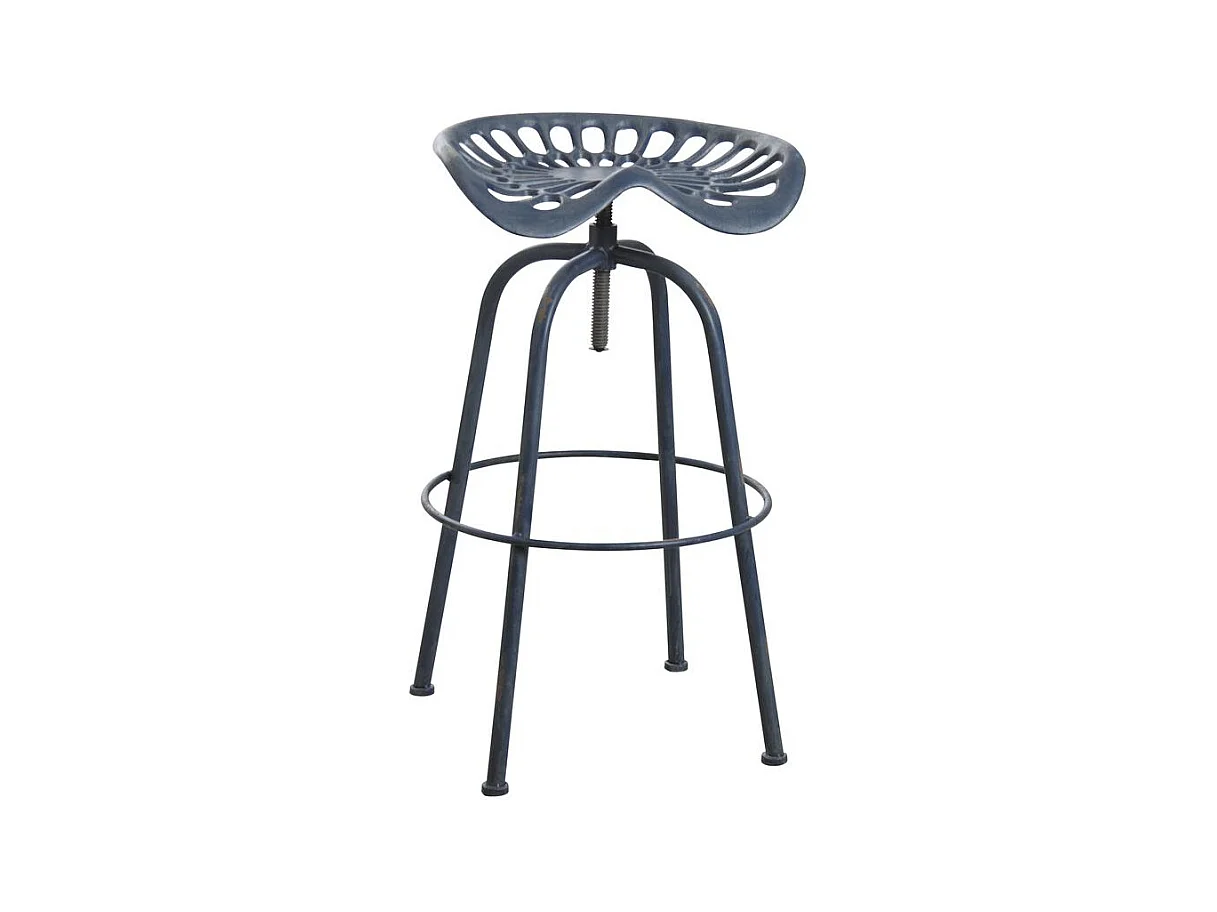 Tabouret tracteur pivotant et réglable en hauteur