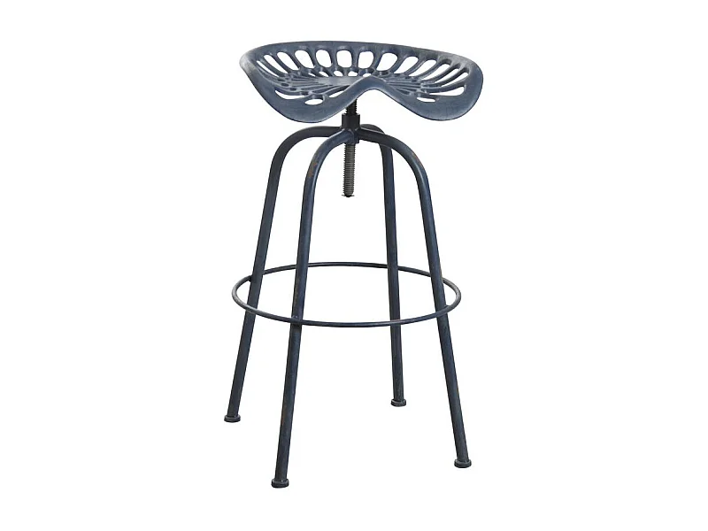 Tabouret tracteur pivotant et réglable en hauteur