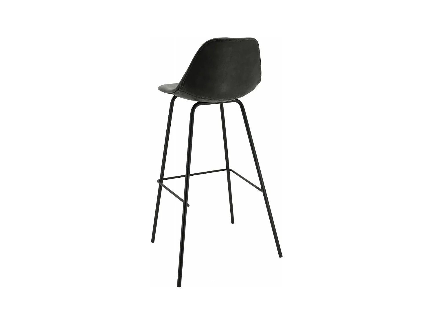 Tabouret de bar en polyuréthane et métal