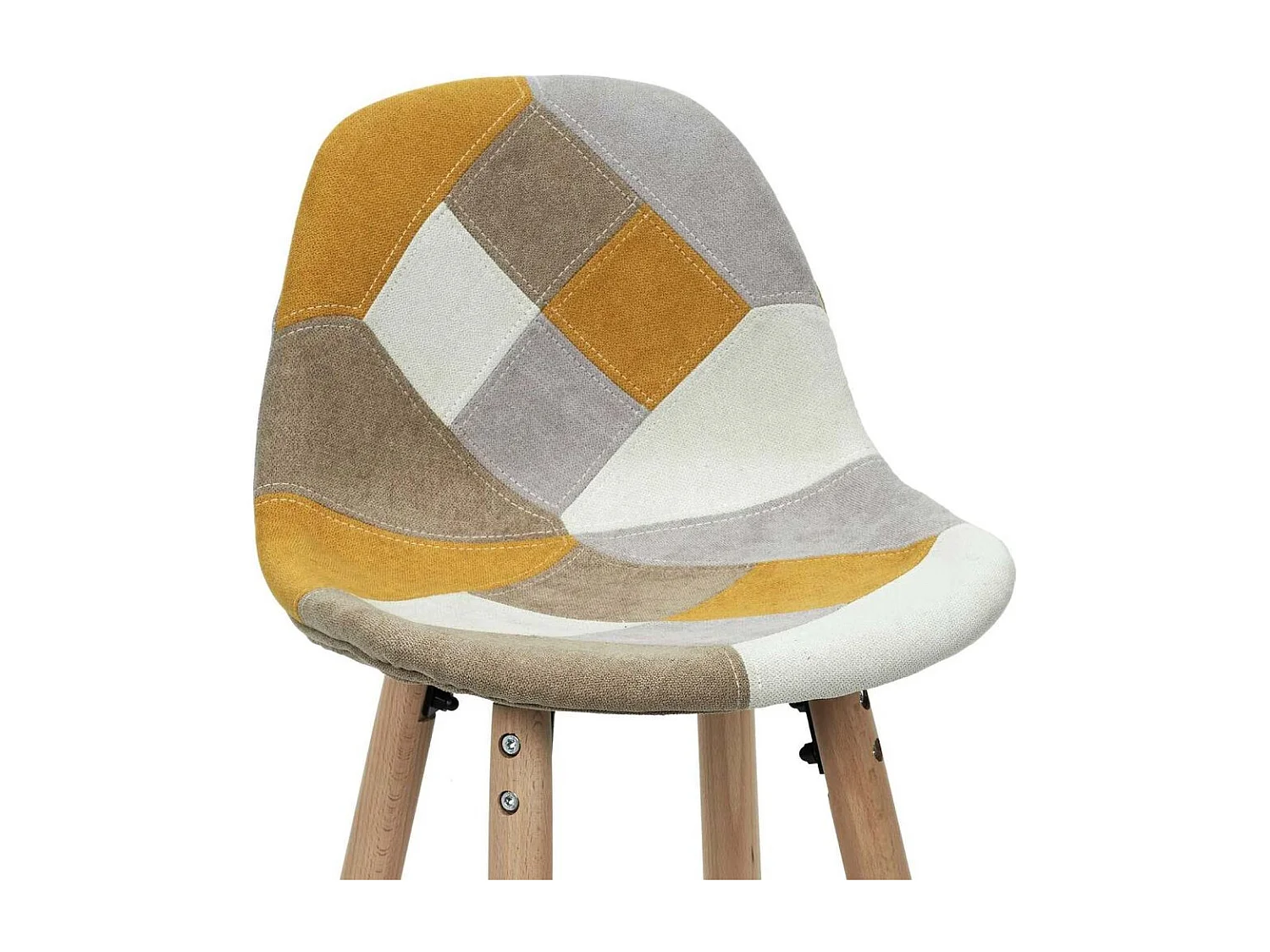 Set di 2 sgabelli da bar patchwork