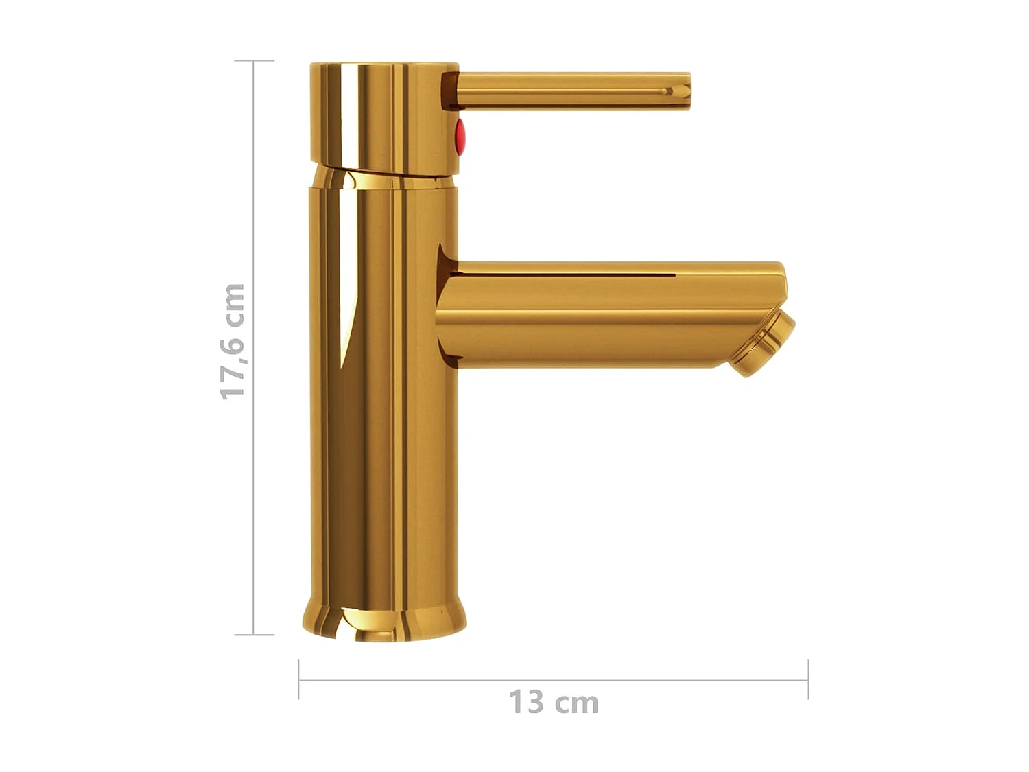 Rubinetto per lavabo da bagno Rubinetto per lavabo Rubinetto per bagno Rubinetto per acqua Miscelatore per stanza Casa per interni 7 pollici Oro 02_0003516