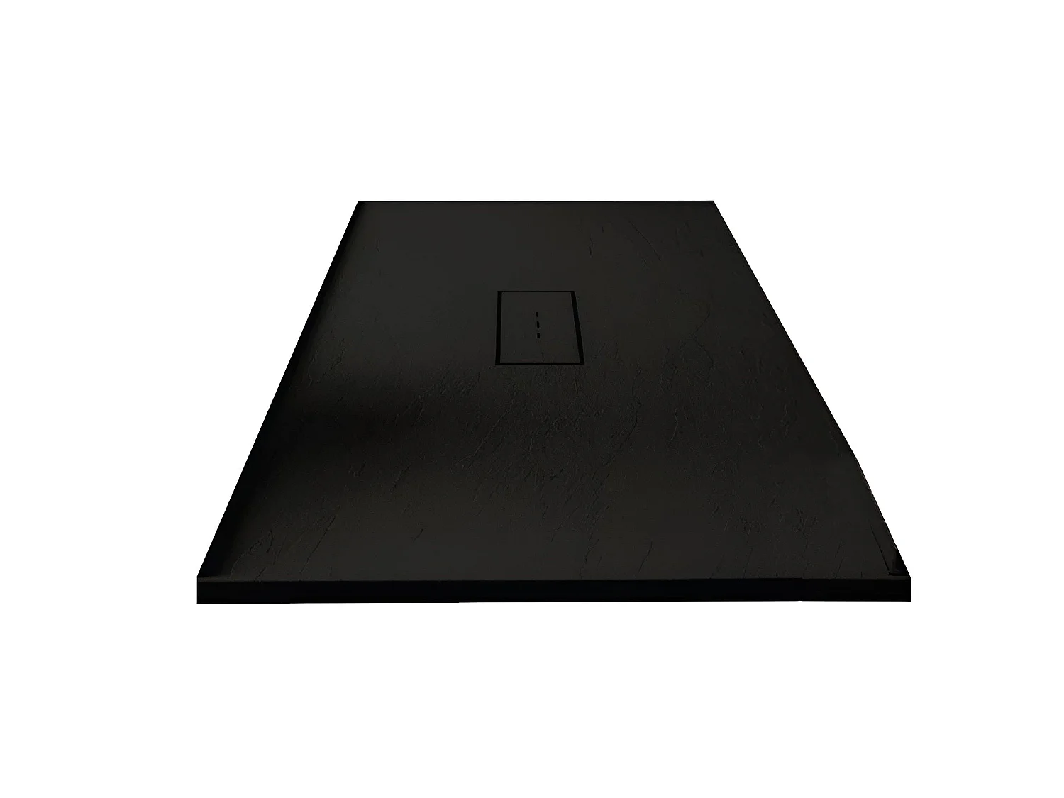 Plato de ducha resina VIC negro  80x100 cm