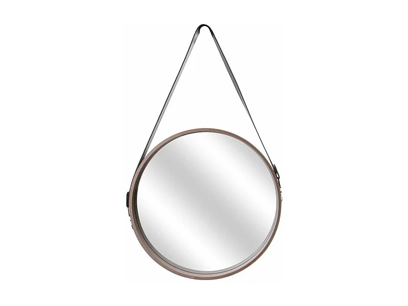 Miroir Mural avec Anse "Barbier" 70 cm Beige