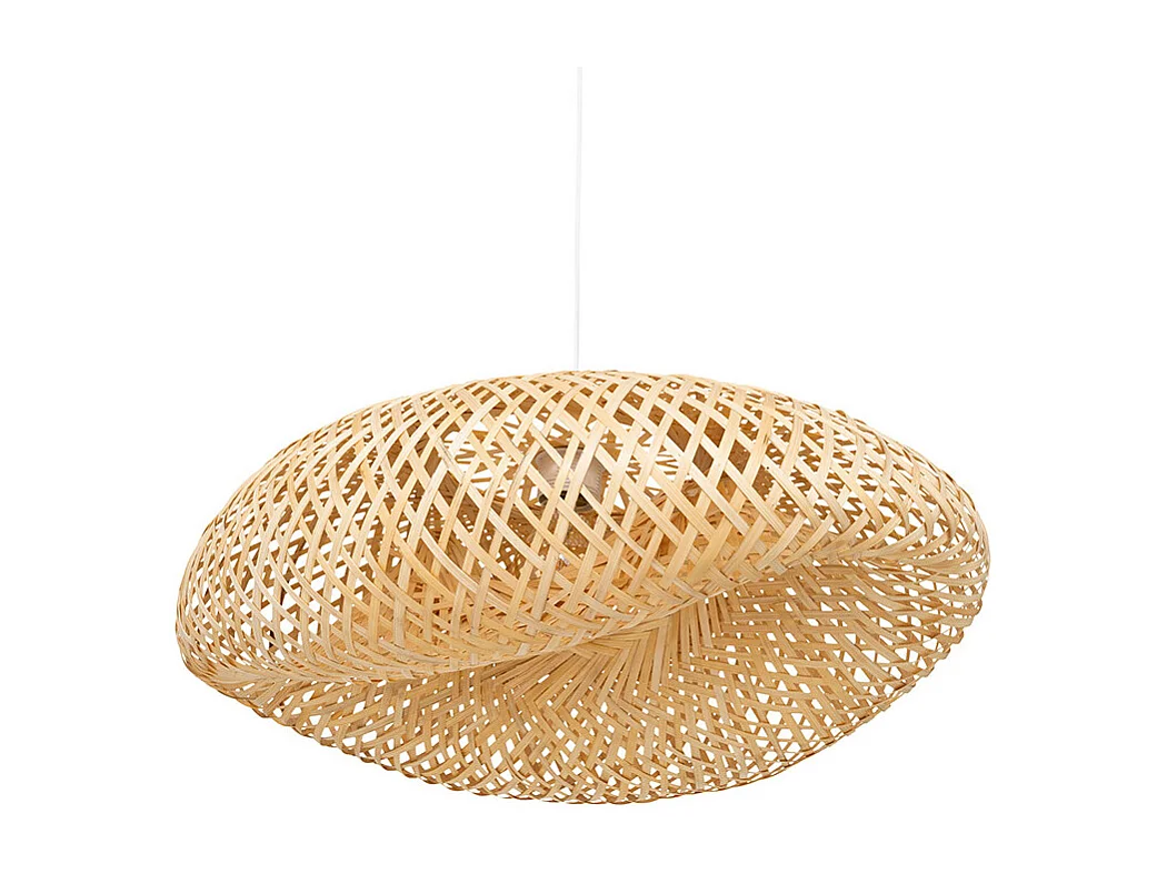 Luminaire Suspension en Bambou naturel L 51 cm