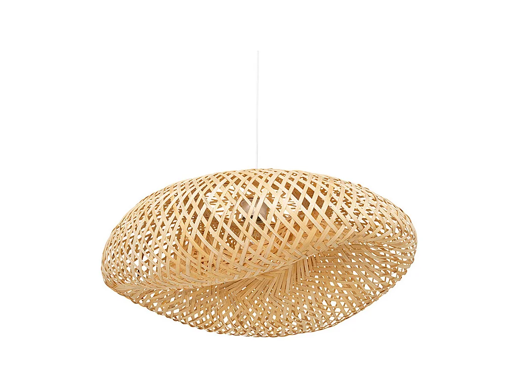 Luminaire Suspension en Bambou naturel L 51 cm