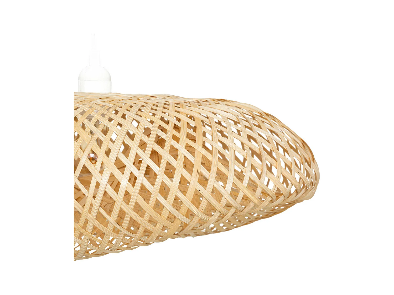 Luminaire Suspension en Bambou naturel L 51 cm