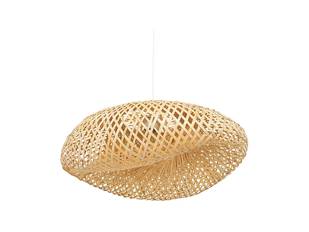 Luminaire Suspension en Bambou naturel L 51 cm