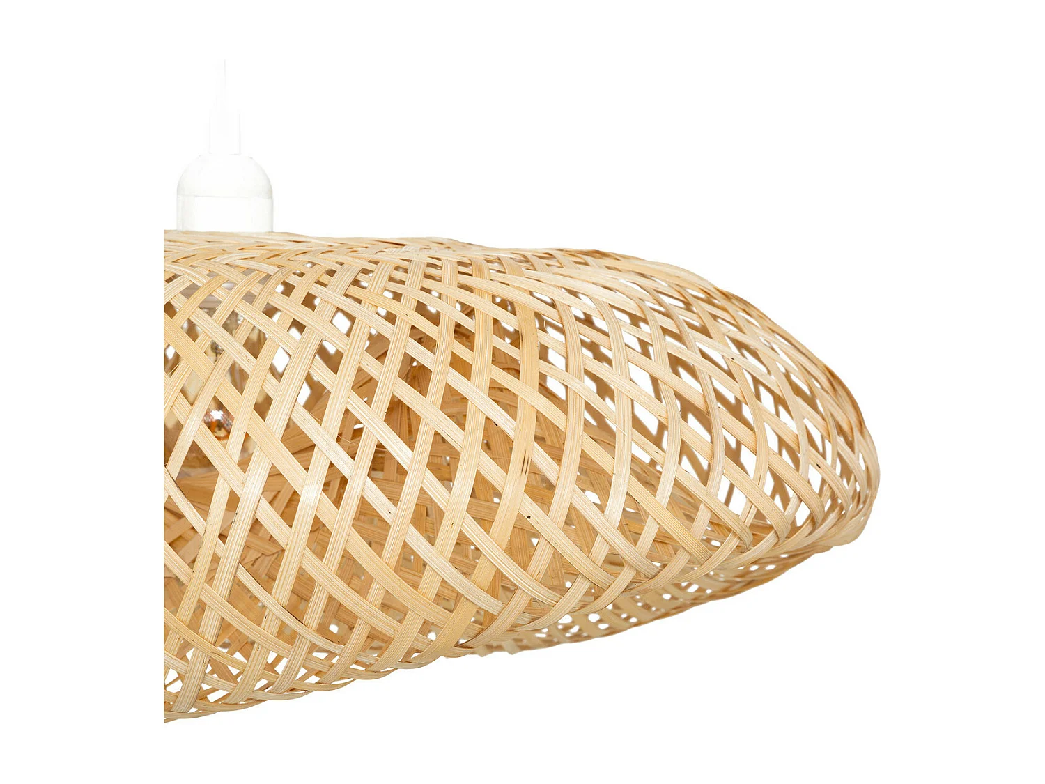 Luminaire Suspension en Bambou naturel L 51 cm