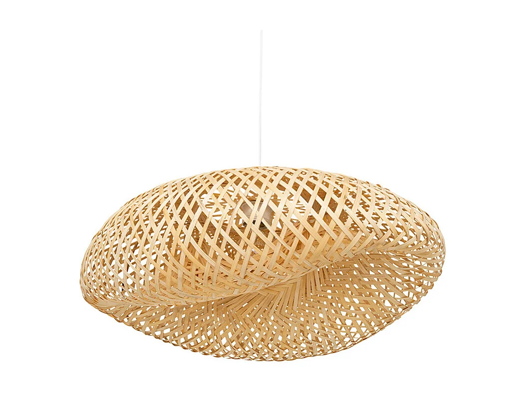 Luminaire Suspension en Bambou naturel L 51 cm