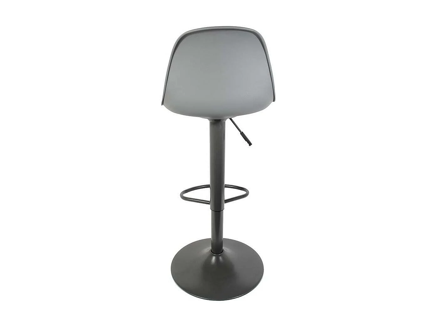 Tabouret de bar assise rembourrée Isak (Lot de 2) Gris