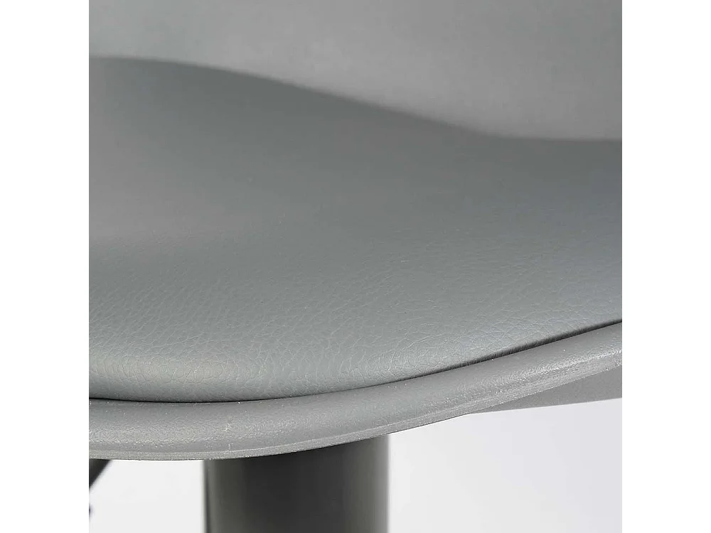 Tabouret de bar assise rembourrée Isak (Lot de 2) Gris