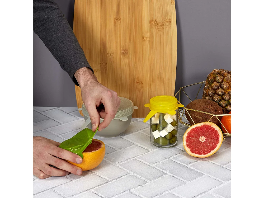 Emballage alimentaire pour fruits et légumes (Lot de 9)