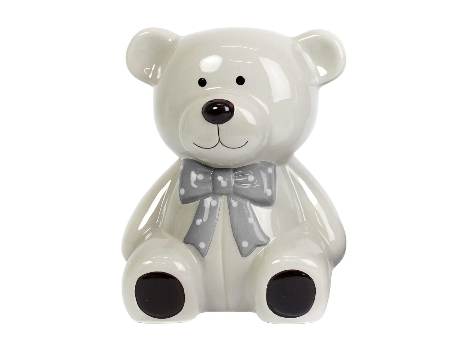 Tirelire enfant en dolomite Nounours 15 cm