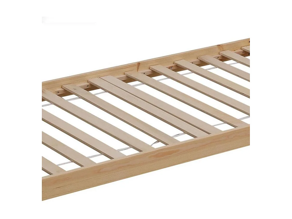 Lit Enfant Tipi en Bois "Banks" 90x190cm Beige