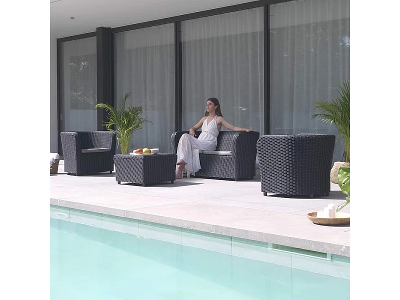 Sofá Nova - 2 plazas - Grafito