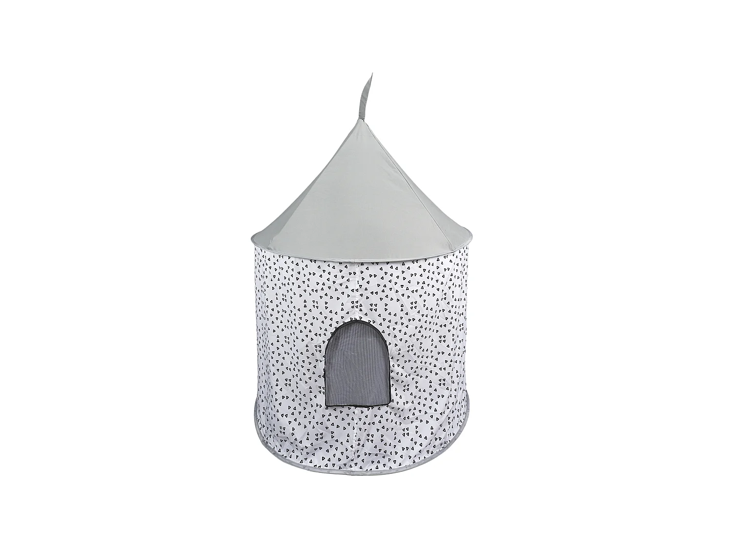 Tente Pop Up Grise 100x135cm Blanc, Gris, Noir