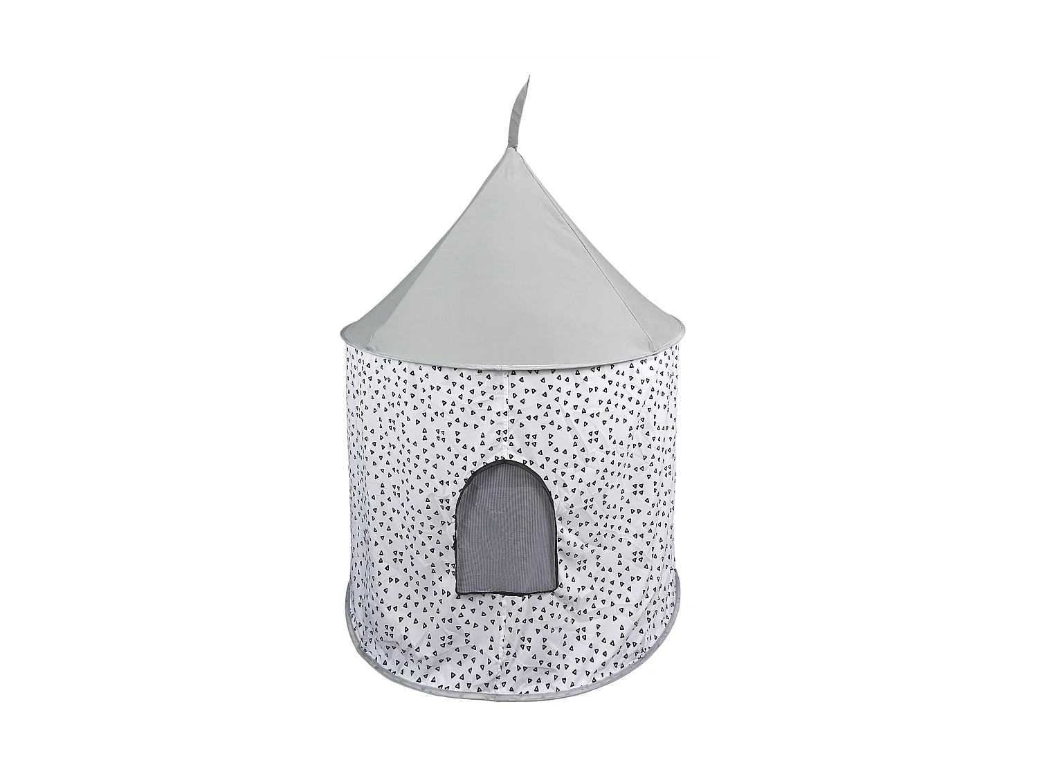 Tente Pop Up Grise 100x135cm Blanc, Gris, Noir