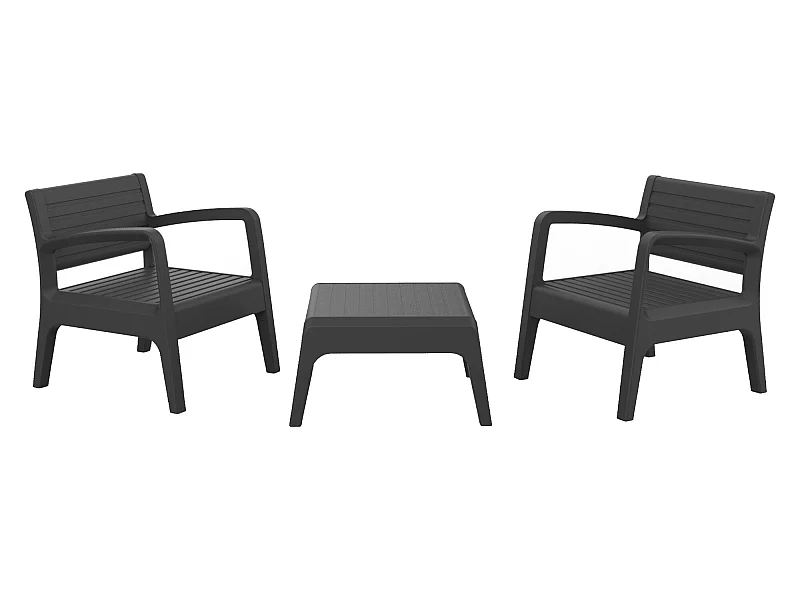 Set Miami Tête à Tête - Grafito