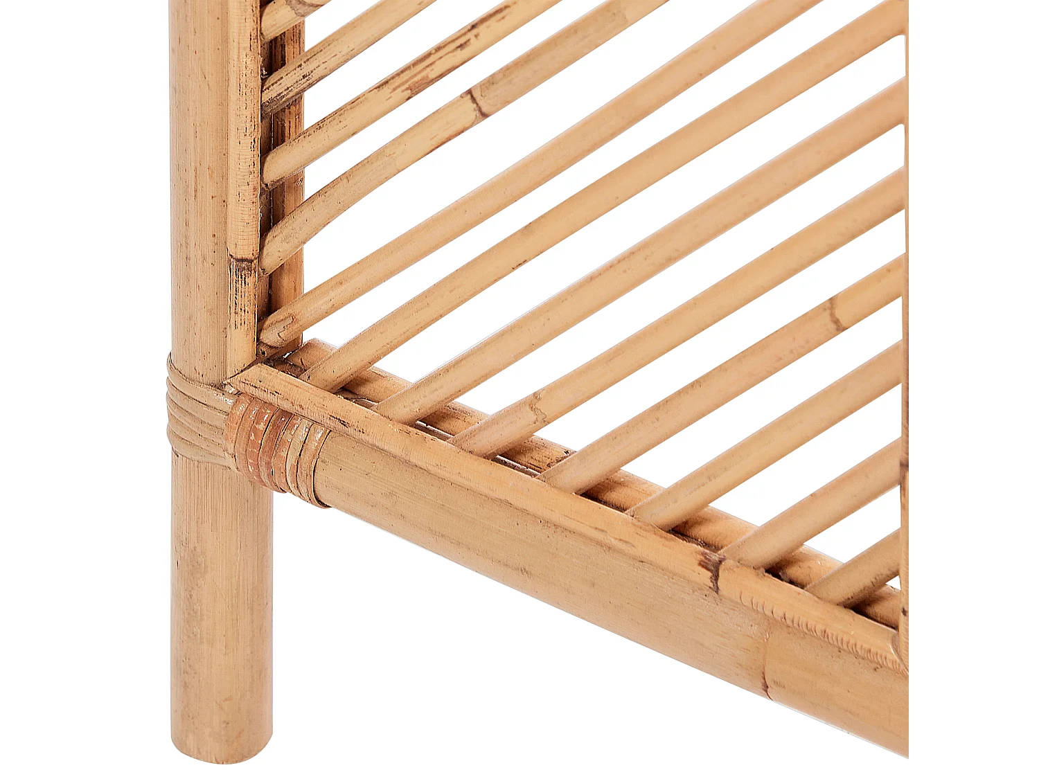 Separador de ambientes de 3 paneles LAMEZIA Marrón claro 117 cm 180 cm