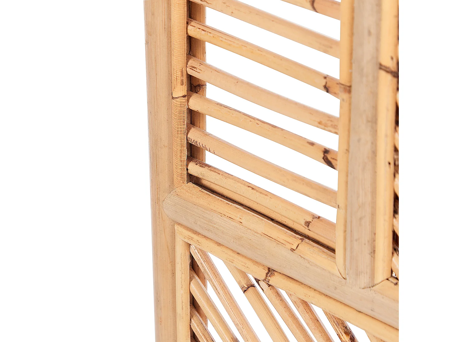 3-panelowy parawan pokojowy LAMEZIA Jasnobrązowy 117 cm 180 cm