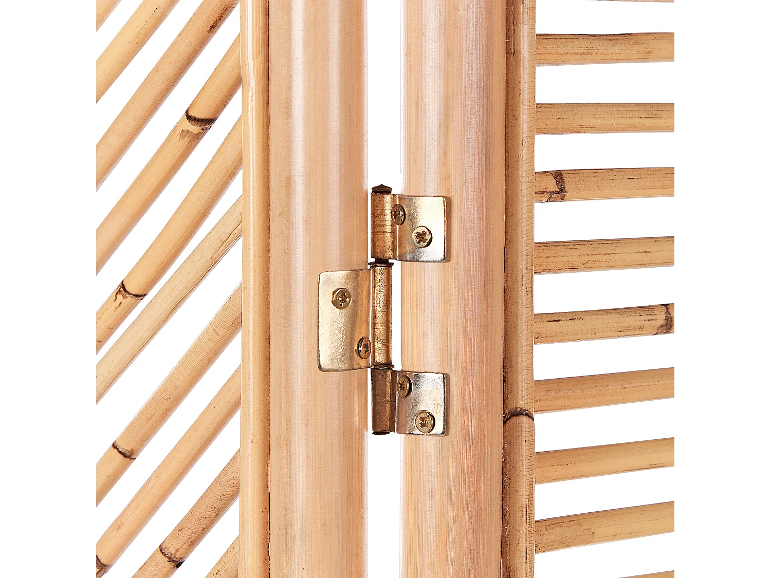 3-panelowy parawan pokojowy LAMEZIA Jasnobrązowy 117 cm 180 cm