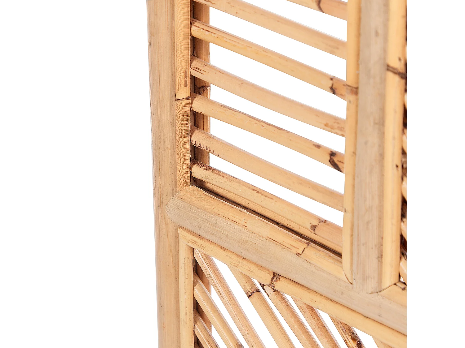 3-panelowy parawan pokojowy LAMEZIA Jasnobrązowy 117 cm 180 cm